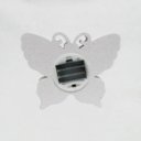 Ver imagem 4 de Luminária 3D Infinito Borboleta Espelho LED Luz Profundidade Quarto (Qz3802) - Branco