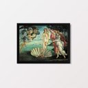 Ver imagem 1 de Quadro Botticelli The Birth of Venus 24x18cm:Madeira preta