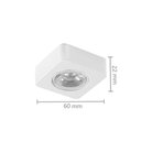 Ver imagem 3 de Mini Spot de Sobrepor Astraled Nial LED Alto Irc 90 3W Quadrado