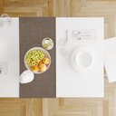 Ver imagem 6 de 1 Caminho Trilho Mesa Impermeável PVC Nápoli Avelã 42x140