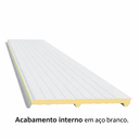 Ver imagem 2 de Telha Térmica Sanduíche Pir 20mm com Forro Branco – 3,00m | Isolamento Térmico Kingspan Isoeste