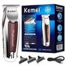 Maquina Acabamento Kemei Cabelo Barba Kemei Km-9163 -bivolt - 4