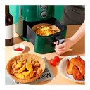 Ver imagem 3 de Kit 50un Papel Antiaderente para Fritadeira Airfryer 3-5 Litros