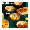 Ver imagem 5 de Kit 50un Papel Antiaderente para Fritadeira Airfryer 3-5 Litros