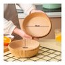 Kit 50un Papel Antiaderente para Fritadeira Airfryer 3-5 Litros - 6