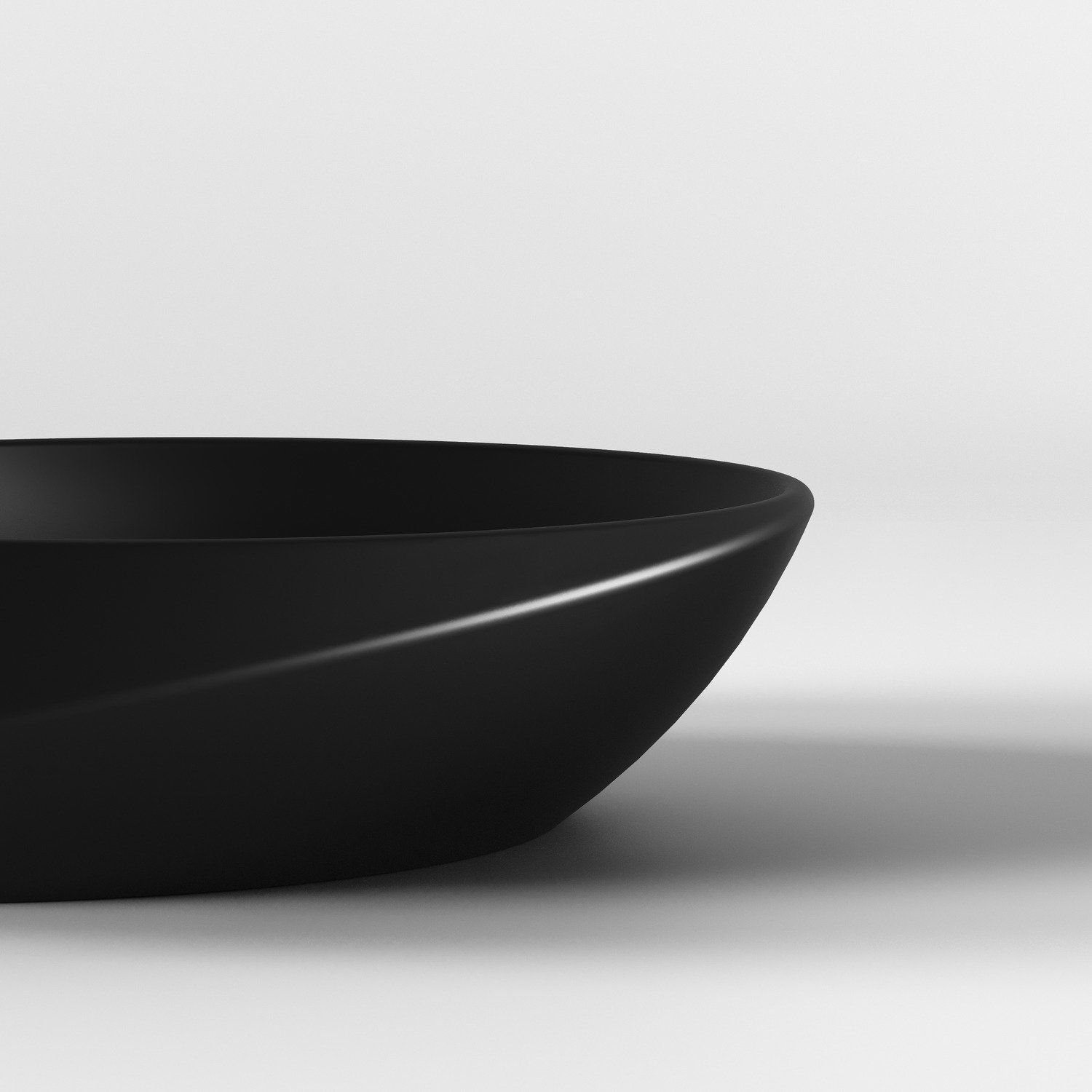 Cuba de Apoio Oval 53x13cm Vulcano Acqua Casa - 5