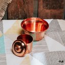 Ver imagem 7 de Conjunto para Fondue Rechaud em Cobre Puro Artesanal 1400ml