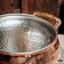 Ver imagem 6 de Conjunto para Fondue Rechaud em Cobre Puro Artesanal 1400ml