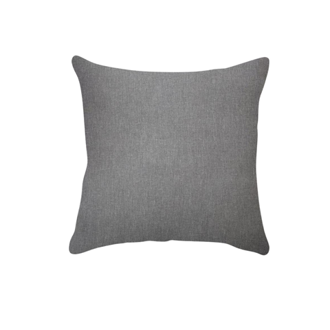 Capa de Almofada Lisa Linho Cinza Claro 43x43cm