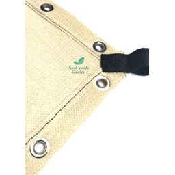 Sombrite Tela Toldo Garagem Lona Shade 90% Bege 4x3 Bainha e Ilhós - 2