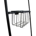 Ver imagem 5 de Escada Tali Multiuso Epic Preta com Cestos PG 190x45cm