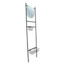 Ver imagem 3 de Escada Tali Multiuso Epic Preta com Cestos PG 190x45cm