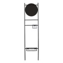 Ver imagem 2 de Escada Tali Multiuso Epic Preta com Cestos PG 190x45cm