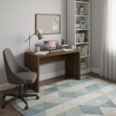 Ver imagem 1 de Mesa Escrivaninha para Estudos Escritório Home Office 127cm Móvel na Caixa
