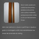 Ver imagem 3 de Perfil Final Amadeirado Barra 3M Marrom Formaco Decor