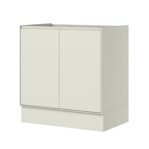 Balcão 2 Portas Fineze Henn 80cm (sem Tampo) Modulado