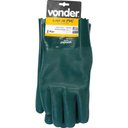 Ver imagem 2 de Luva Pvc Palma Áspera com Forro 26cm Pav0026 com 05 Pares -