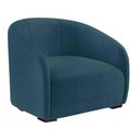 Ver imagem 1 de Poltrona Decorativa Julia - Azul Marinho - Ecotec Decor