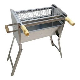 Churrasqueira Portatil Desmontavel Inox - 1
