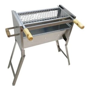 Churrasqueira Portatil Desmontavel Inox
