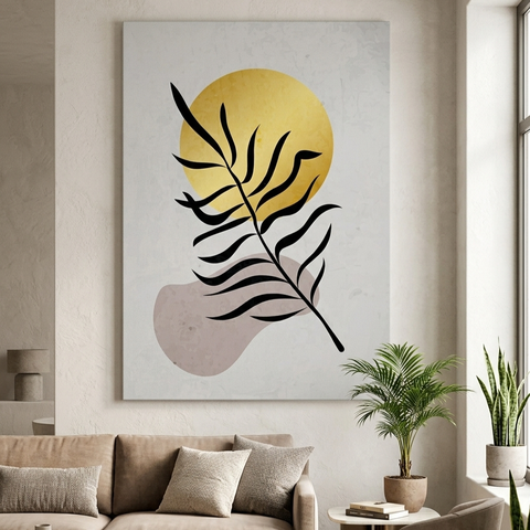 Quadro Decorativo Sala Grande Tecido Canvas 60x90