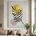 Ver imagem 1 de Quadro Decorativo Sala Grande Tecido Canvas 60x90