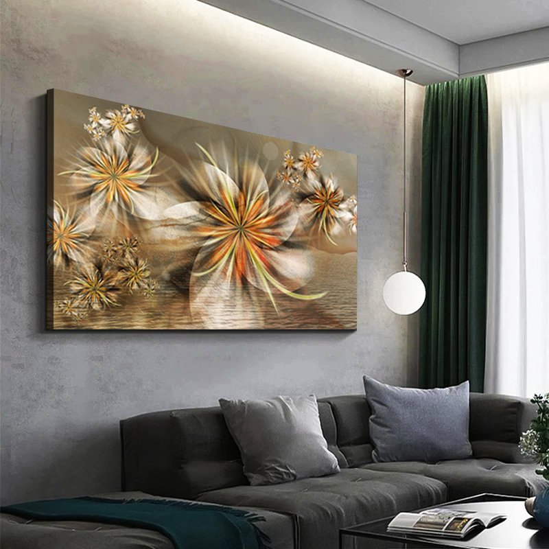 Quadro Decorativo Flor Rupestre:120x80 cm/BORDA INFINITA - 3