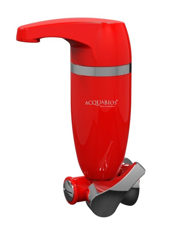 Filtro Acquabios Acqua Premium Single Vermelha - 1