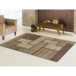 Tapete Sisal Sala 1,00 x 1,50 Antiderrapante Tabaco S-441 - 1