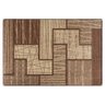 Tapete Sisal Sala 1,00 x 1,50 Antiderrapante Tabaco S-441 - 2
