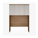 Ver imagem 1 de Modulado Aéreo Casal 4 Portas - Linea-cumaru-fendi - Móveis Novo Horizonte