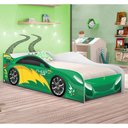 Ver imagem 1 de Cama Carro Fast Menino Verde Solteiro