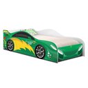 Ver imagem 3 de Cama Carro Fast Menino Verde Solteiro