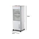 Ver imagem 3 de Kit 02 Climatizador de Ar Umidificador 8 Litros 4 Funções 65w Zellox