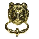 Ver imagem 2 de Aldrava Leão Batedor De Porta Bronze Batente Artesanal 18 Cm
