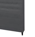 Ver imagem 2 de Cabeceira Dama New Plus Casal 1400mm Suede Cinza - Simbal