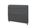 Ver imagem 1 de Cabeceira Dama New Plus Casal 1400mm Suede Cinza - Simbal