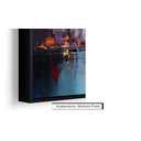 Ver imagem 3 de Quadro Decorativo Canvas Abstrato Formas Geométricas Colorida Desenhos Gg