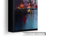 Ver imagem 3 de Quadro Decorativo Canvas Abstrato Formas Geométricas Colorida Desenhos Gg