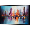 Quadro Decorativo Canvas Abstrato Formas Geométricas Colorida Desenhos Gg - 1