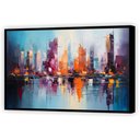 Ver imagem 4 de Quadro Decorativo Canvas Abstrato Formas Geométricas Colorida Desenhos Gg
