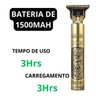 Maquina Acabamento Cabelo Barba Recarregável sem Fio 1500ma - 3