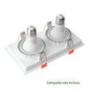 Ver imagem 3 de Spot Embutir Duplo Loyo Recuado Clic Mv para Par20 Branco Abs-nordecor
