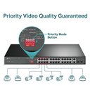 Ver imagem 6 de Switch Poe+ C/ 24 Portas 10/100mbps e 2 Portas Gigabit Tl-sl1226p