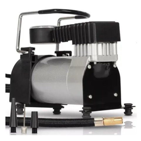 Mini Compressor de Ar 12v Portatil Pneu Carro Moto Bicicleta
