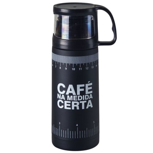 GARRAFA TÉRMICA 350ML PARA CAFÉ EM AÇO INOX - Mídias 2 Print