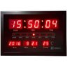 Relógio Parede Led Digital 110/220 V Termômetro Herweg 6289 - 1