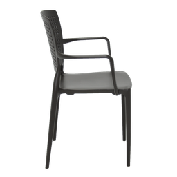 Cadeira Safira com Braços Encosto Fechado Marrom 92049/109 Tramontina - 3
