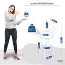 Ver imagem 5 de Kit 2 Banqueta Alta Preta Cozinha Gourmet Americana Balcão:amarelo