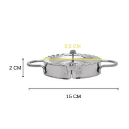 Forma Modelador Inox de Massa Ravioli Pastel Mimo Style Modelador de Massas Inox - 5